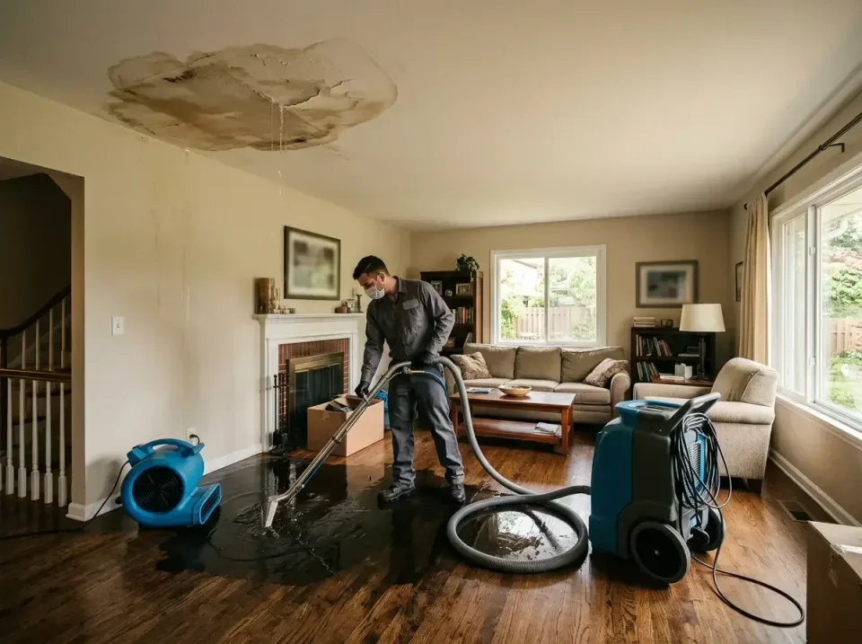 attic-pipe-burst-ceiling-drip-008 — frequently asked questions, Water Damage Restoration & Carpet Care in Pleasant Grove, AL